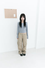 camp pocket cargo pants(2colors)