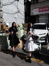  UNBAL FRILLED SKIRT