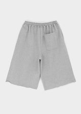 [B-BASIC] ミッドスウェットカットアウトバミューダパンツ