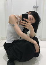 TIE SLEEVELESS