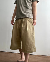 Ease Herringbone Bermuda Denim Pants