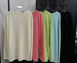 [H/S] ラウンドネックネットロングスリーブレス(5color)