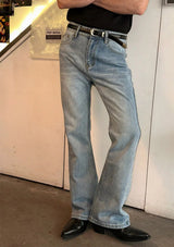 [4SEASON] Flare denim pants(4color)