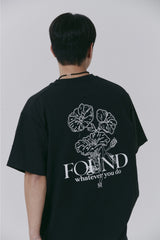 FMW フラワーグラフィック Tシャツ - ホワイト