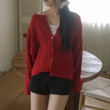 Poco Twisted Knit Cardigan