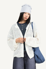 Summer Loose Open Weave Cardigan