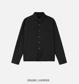 [F/W] ベーシッククロップシャツ(3color)