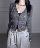 Seven Hooded Zip-Up (2colors)