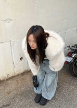 HOLIDAY HOOD FUR JACKET