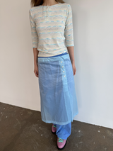 shine button layered skirt 