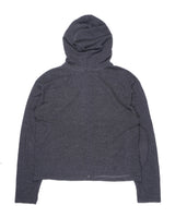 SOFT KNIT HOOD ZIP-UP