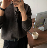 オールデイセミオーバーハッチカラニット