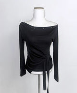Knot Tie Tee (3colors)
