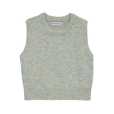FLUFFY KNIT VEST (2 COLORS)