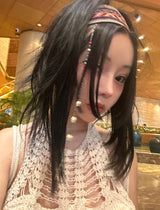 エスニックヒッピーターバンヘアバンド