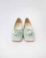 Rose flat shoes_mint