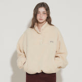 FLUFF FLEECE PULLOVER [IVORY]