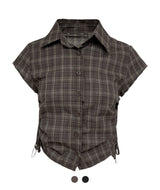 Library Check String Shirt