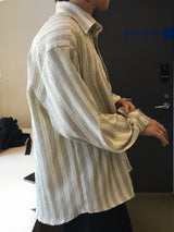 Shua Seersucker Stripe Shirt 2C