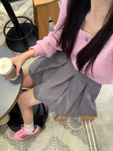 [MADE] Peto Pintuck Mini Skirt