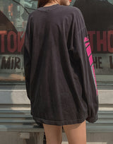 ピンクポイントヤマハトゥータイプ L/S Black(washing)