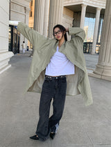 GLOSSY OVER FISHTAIL JACKET (2C)