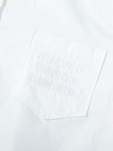 Poplin Crop Shirt(White)