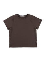HIDDEN PRINT REGULAR T (BROWN)