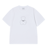 25SS ベアドールラインアーカイブショートスリーブTシャツ ホワイト