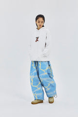 LOGO YELLOW THUNDER SUPER WIDE PANTS
