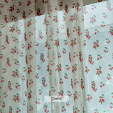 Retro Patterned Chiffon Door Curtain - L size