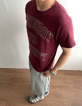 Koi Slub Crop Printed Short Sleeve T-Shirt 3C