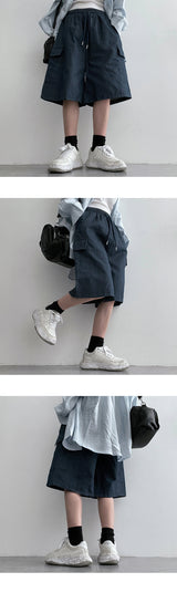 Dream Bermuda Sanji Cargo Denim Shorts
