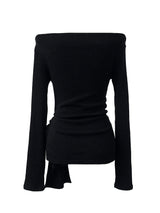 chio off-shoulder strap knit (3color)