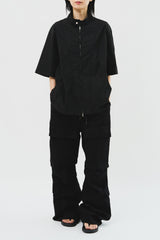  Lena Multi Cargo Flare Pants (2color)