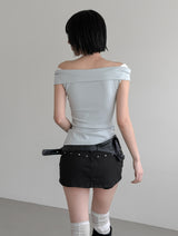 For Leather Pouch Belt Bag
