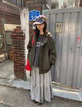 Terrani トレーニングシャーリングロングスカート