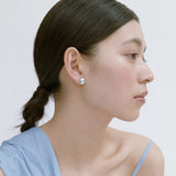 Irregular Polkadots Earrings, Green