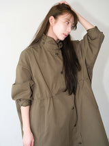 Neck Belt Trench (Khaki)
