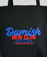 NEW CLUB ビッグサイズコットンエコバッグ_ブラック