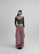 [MADE] Durham Dying Cargo Cotton Pants