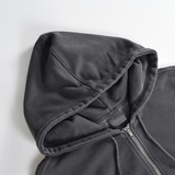 Wibird Pigment Supima Two-Way Hooded Zip-Up