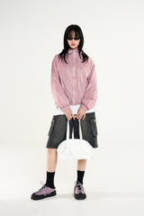 グロッシー ラグラン ウインドブレーカー / Glossy Raglan Windbreaker