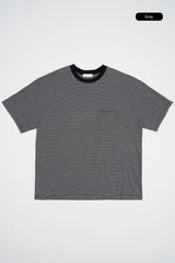 Trivae ストライプ ルーズTシャツ