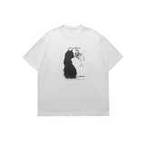 エズラキャットミラーTシャツ