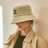 VA Curved Patch Bucket Hat / Beige