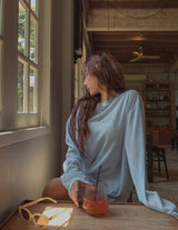 [MADE][U-BASIC] Signature see-through long sleeve