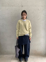 ケウユウールVネックニット