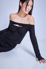 SHIRRING SLIT TOP