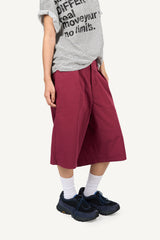 Fold Tuck Bermuda Pants